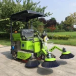 MS-15 Three-wheel Five-brush Sunshade Ride-on Sweeper - Image 7