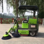 MS-15 Three-wheel Five-brush Sunshade Ride-on Sweeper - Image 4
