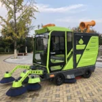MS-2300S All-round King Four-wheel Five-brush Enclosed Dual-fan Sweeper - Image 5
