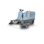 MC-Beetle Five-brush Ride-on Sweeper