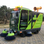 MS-2300S Four-wheel Five-brush Enclosed Dual-fan Sweeper