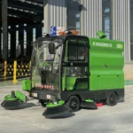 MS-2600J Four-wheel Five-brush Enclosed Dual-fan Sweeper