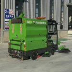 MS-2600J Four-wheel Five-brush Enclosed Dual-fan Sweeper - Image 3