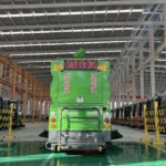 MS-2600J Four-wheel Five-brush Enclosed Dual-fan Sweeper - Image 2